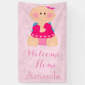 Aangepast meisje \\ jongen spandoek (Verticaal)