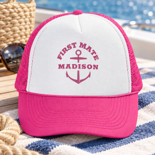 Aangepast meisje met eerste stuurhut Anchor Pink P Trucker Pet