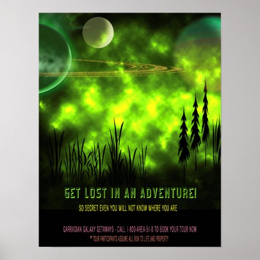 Aangepast meisje van 14x18: Project Enterprise 6 T Poster (Voorkant)