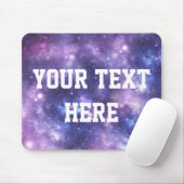 Aangepast melkwegstelsel muismat (Met muis)