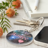 Aangepast melkwegstelsel sleutelhanger (Voorkant Rechts)