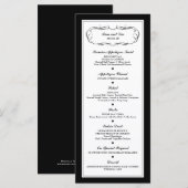 Aangepast menu (Voorkant / Achterkant)