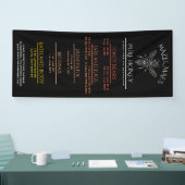 Aangepast menu Aangepaste naald Spandoek (Beurs)