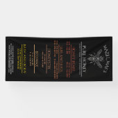 Aangepast menu Aangepaste naald Spandoek (Horizontaal)