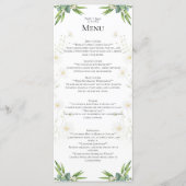 Aangepast menu eucalyptus daisy thema Flat Menu (Voorkant)