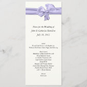 Aangepast menu Skinny Weddenstabel (Voorkant)