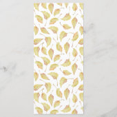 Aangepast menu Thanksgiving feast (Achterkant)