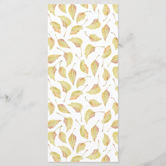 Aangepast menu Thanksgiving feast (Achterkant)