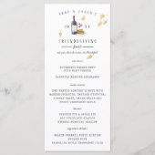 Aangepast menu Thanksgiving feast (Voorkant)