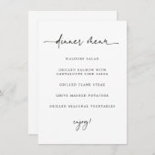 Aangepast menu voor flatcentje (Voorkant / Achterkant)