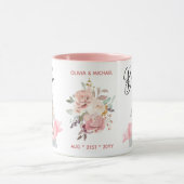 Aangepast merk bruidsmeisje voorstel bruids partij mok (Midden)