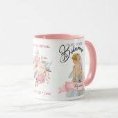 Aangepast merk bruidsmeisje voorstel bruids partij mok (Voorkant rechts)