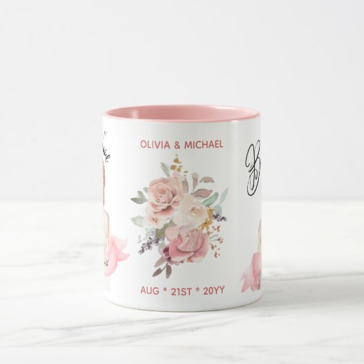 Aangepast merk bruidsmeisje voorstel bruids partij mok (Midden)