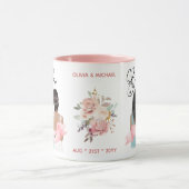 Aangepast merk bruidsmeisje voorstel bruids partij mok (Midden)