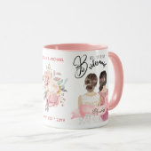 Aangepast merk bruidsmeisje voorstel bruids partij mok (Voorkant rechts)