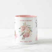 Aangepast merk bruidsmeisje voorstel bruids partij mok (Midden)