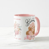 Aangepast merk bruidsmeisje voorstel bruids partij mok (Voorkant rechts)