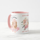 Aangepast merk bruidsmeisje voorstel bruids partij mok (Voorkant links)