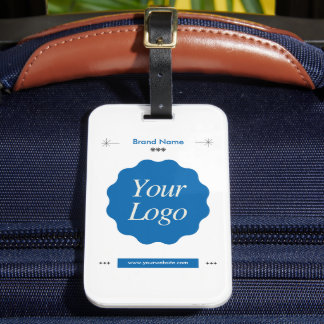 Aangepast merk Business Company | Moderne Logo Bagagelabel