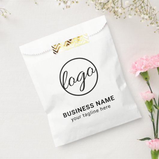 Aangepast merk Eenvoudig Bedrijf Logo Bedankzakje (Gezegeld)