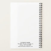 Aangepast merk Enterprise Promotion Logo Business Planner (Achterkant)