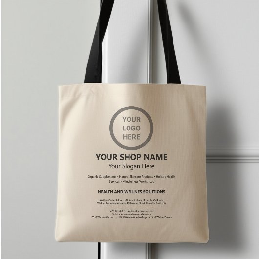 Aangepast merk Logo Promotionele Zakelijke Winkele Tote Bag