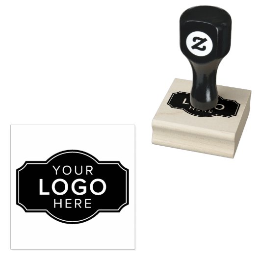 Aangepast merk-Logo Rubberstempel (Gestempeld)