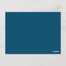 Aangepast merk Oceanblauw Picture-Perfect Standaar Briefkaart
