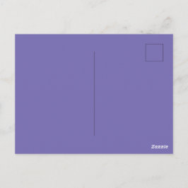 Aangepast merk Periwinkle Picture-Perfect Standaar Briefkaart
