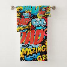 Aangepast merk VADER-cadeau - Strips Superheld Fun