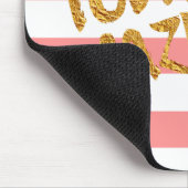 Aangepast merk vandaag de dag: verbazingwekkend, k muismat (Hoek)