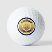 Aangepast merk voor bedrijf van logo golfballen (Voorkant)