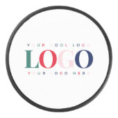 Aangepast merk voor kleurrijke rechthoek met Logo Hockey Puck (Voorkant)