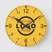 Aangepast merk voor Logo voor speciale acties Ronde Klok (Voorkant)