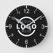 Aangepast merk voor Logo voor speciale acties Ronde Klok (Voorkant)