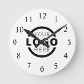 Aangepast merk voor Logo voor speciale acties Ronde Klok (Voorkant)