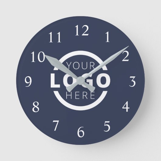 Aangepast merk voor Logo voor speciale acties Ronde Klok (Voorkant)