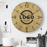 Aangepast merk voor Logo voor speciale acties Ronde Klok<br><div class="desc">Voeg uw aangepaste zakelijke logo toe aan een unieke muurklok creëer. Maakt een groot promotioneel cadeau voor klanten,  verkopers,  werknemers of andere speciale mensen. Kies uit verschillende klokvormen en -grootten. Geen minimumhoeveelheid,  geen installatiekosten.</div>