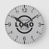 Aangepast merk voor Logo voor speciale acties Ronde Klok (Voorkant)