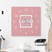 Aangepast merk voor Logo voor speciale acties Vierkante Klok