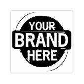 Aangepast merk voor Logo Zelfinktende Stempel (Design)