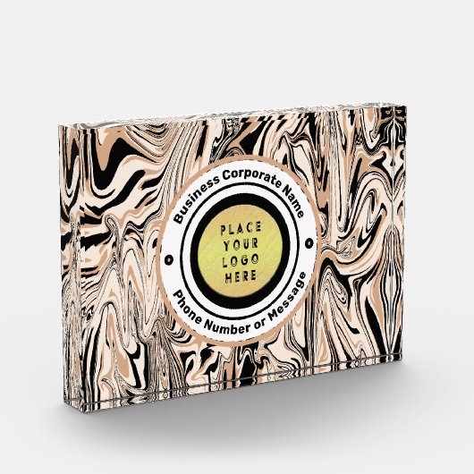 Aangepast merk voor speciale acties voor bedrijven fotoblokken (Links)