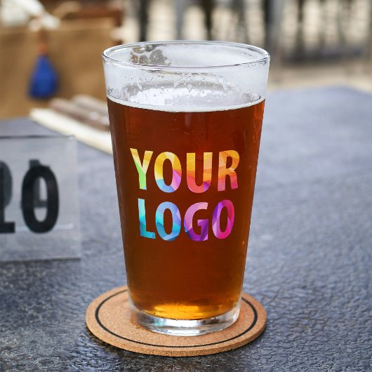 Aangepast merk voor speciale acties voor bedrijven glas