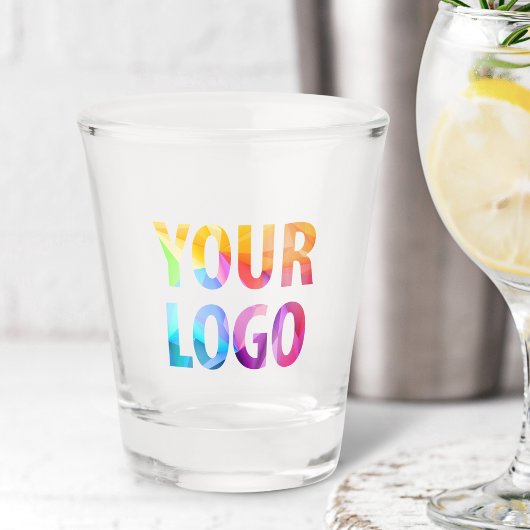 Aangepast merk voor speciale acties voor bedrijven shot glas