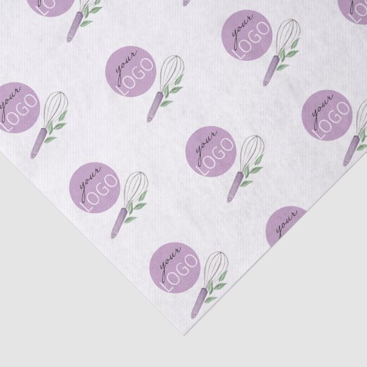 Aangepast merk Waterverf Business Logo Baking Tissuepapier (Detail)