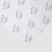 Aangepast merk Waterverf Business Logo-bakken Tissuepapier (Detail)