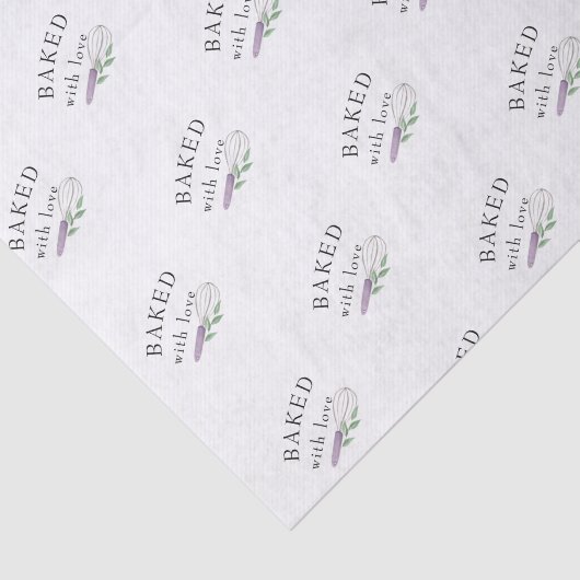 Aangepast merk Waterverf Business Logo-bakken Tissuepapier (Detail)