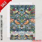 Aangepast merk William Morris Vogels Patroon Kaart