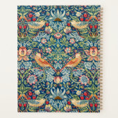 Aangepast merk William Morris vogels patroon Planner (Achterkant)