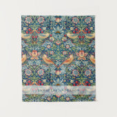 Aangepast merk William Morris vogels patroon Wandkleed (Voorkant)